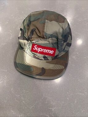 Supreme | Accessories | Supreme Layered Camo Crusher Woodland Camo